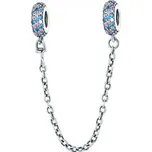 S0015 Stříbrný bezpečnostní řetízek na náramek