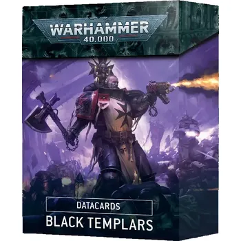 Příslušenství k deskovým hrám Warhammer 40k - Datacards: Black Templars (English; NM)
