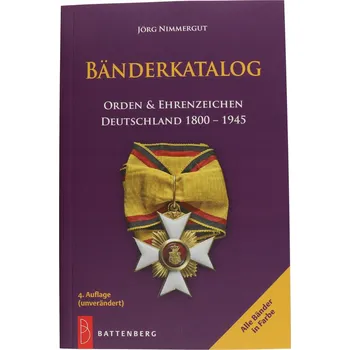 Umění Banderkatalog: Orden & Ehrenzeichen Deutschland 1800-1945 Jorg Nimmergut