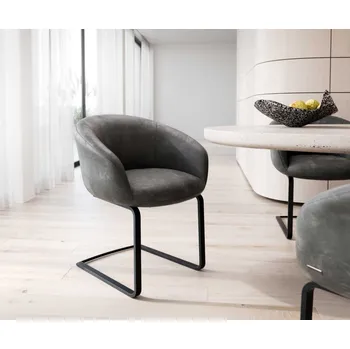 Jídelní židle Jídelní židle Vinka-Flex s područkami konzolová podnož plochá