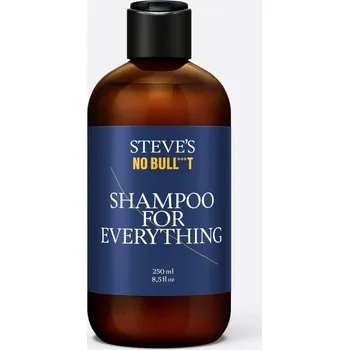 Šampon Steve’s Stevův šampon na všechny vlasy i vousy 250 ml – šetrné čištění a výživa vlasů i vousů ML: 250 ml Univerzální šampon pro vlasy i vousy s keratinem a kofeinem