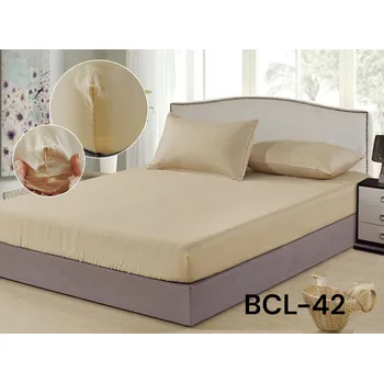 Prostěradlo PROSTĚRADLO S GUMOU 220X200+23CM MG-HOME 100% BAVLNĚNÝ SATÉN