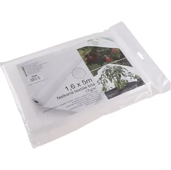 Mulčovací textilie Levior netkaná textílie 17g/m² 1,6x50 m Varianta: Netkaná textílie 1.6x5m bílá 17g/m2