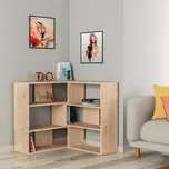 Regál VerDesign 157,5 cm x 89 cm x 30 cm dub, legno světlé