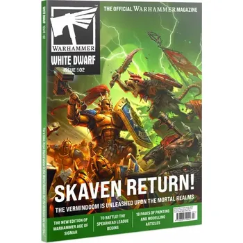 Příslušenství k deskovým hrám White Dwarf 502 (English; NM)