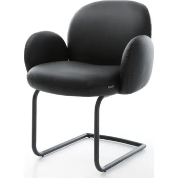 Jídelní židle Jídelní židle Nube-Flex s područkami konzolová podnož kulatá