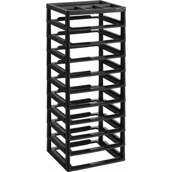 regál Regál Vevor 40,5 x 102 x 36,2 cm černý