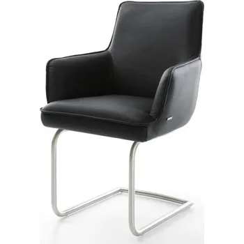 Jídelní židle Jídelní židle Heira-Flex s područkami konzolová podnož kulatá