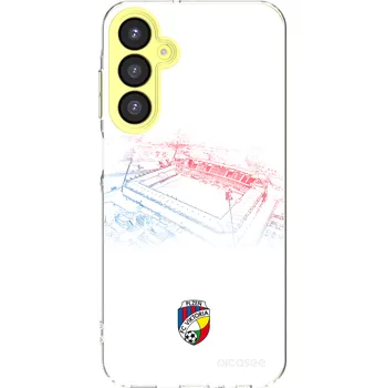 Pouzdro na mobilní telefon Picasee silikonový průhledný obal pro Samsung Galaxy A25 A256B 5G - FC Viktoria Plzeň C
