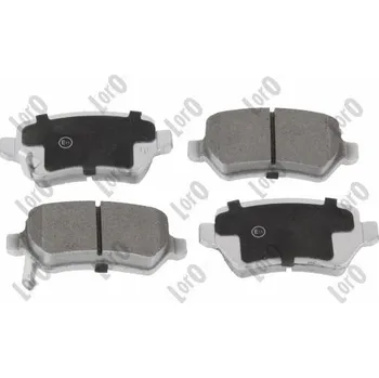 Brzdová destička Sada brzdových destiček, vždy 4 kusy v sadě ABAKUS 231-02-002