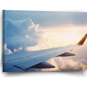 Obraz Sablio Obraz Křídlo letadla - 60x40 cm