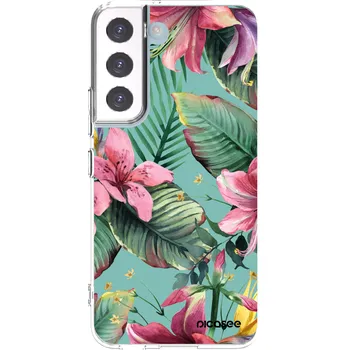 Pouzdro na mobilní telefon Picasee silikonový průhledný obal pro Samsung Galaxy S22 5G - Hawaii