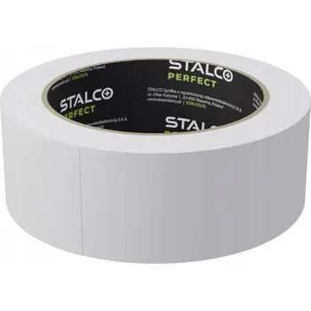 STALCO PVC vlnitá páska 30mm x 25m bílá