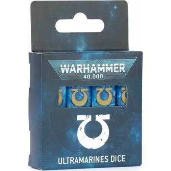 Příslušenství k deskovým hrám Warhammer 40k - Dice Set: Ultramarines (English; NM)