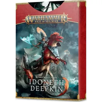 Příslušenství k deskovým hrám Warhammer AoS - Warscroll Cards: Idoneth Deepkin (English; NM)