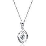 NB-2365 Stříbrný náhrdelník se zirkonem