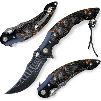 kapesní nůž Nůž zavírací Dellinger Damascus Meisel