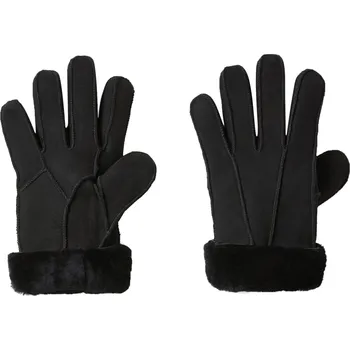 Rukavice esmara® Dámské / Pánské rukavice z jehněčí kůže (černá, 9,5)