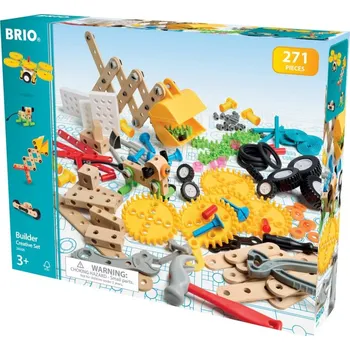 ostatní stavebnice Brio Builder 34606 kreativní sada 271 dílků