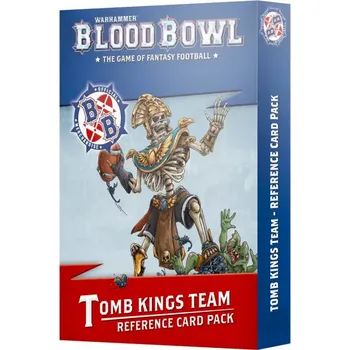 Příslušenství k deskovým hrám Blood Bowl - Tomb Kings Team Card Pack (English; NM)