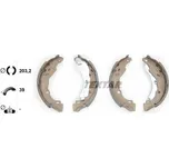 Sada brzdových čelistí TEXTAR 91077200