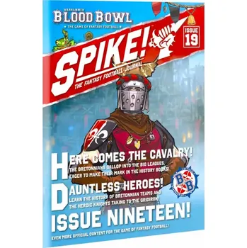 Příslušenství k deskovým hrám Blood Bowl - Spike! Journal Issue 19 (English; NM)