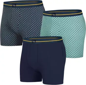 Boxerky Atlas For Men Sada 3 originálních boxerek, Pruhovaná, Velikost XL Q2110