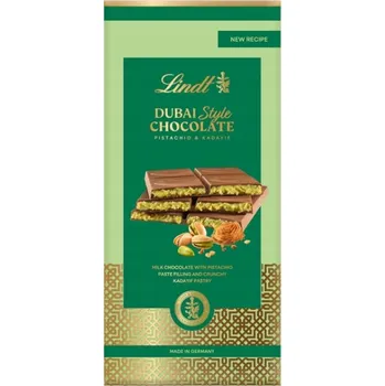 Čokoláda Čokoláda Lindt plněná pistáciemi a kadayifem 145 g
