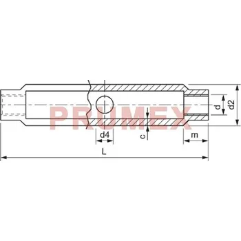 Matice Matice pro napínače trubková M12 pozink