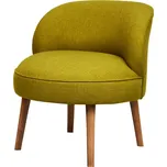 Křeslo tradiční Hanah Home žluté