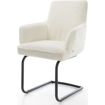 Jídelní židle Jídelní židle Heira-Flex s područkami konzolová podnož kulatá