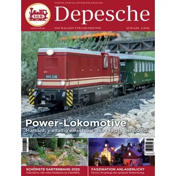 Modelová železnice LGB Depeše 4/2025 - LGB (Zahradní železnice)