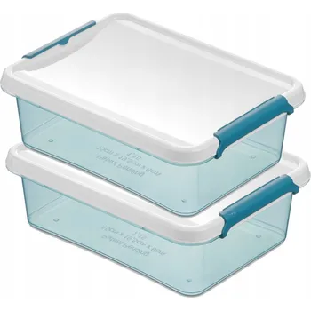 Dóza na potraviny Nádoby na potraviny Orplast ArcticLine 3830 2 x 1,15 l