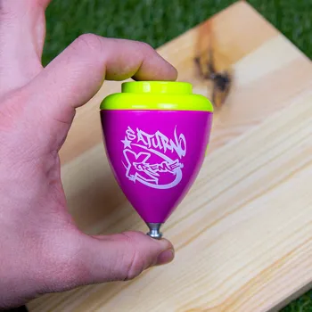 Jojo SATURNO - spintop (Energia) - žonglovací káča na triky od yoyofactory Barva: Černá