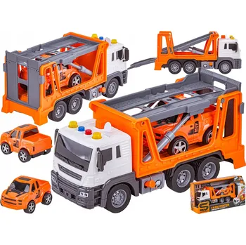 autíčko Náklaďák Autopřepravník Přepravník Aut Sada 1:16 ASISTENČNÍ SLUŽBA Zvuk