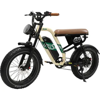 Elektrokolo ONESPORT Terénní elektrokolo pro dospělé Onesport W66 20'' 48V 13,5AH KAŠTANOVÁ|ŽLUTÁ