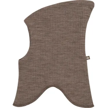 Kukla Merino kukla dětská dvouvrstvá hnědá Nature melange Smallstuff Velikost: 42cm (vel 68)