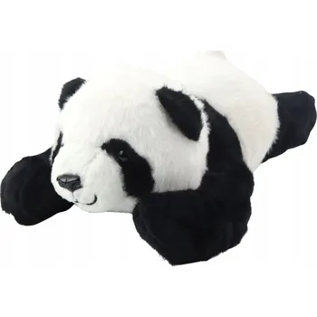 plyšák Plyšová Plyšák Ležící Panda Černo-Bílá 30 cm