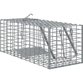 Myslivost Past na zvířata Antracit 31 x 13 x 12 cm Ocel