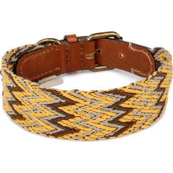 Obojek pro psa Buddys PERUVIAN Obojek Barva: brown, Velikost: L