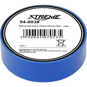 Izolační páska XTREME Izolační páska 0,13mm/15mm/10m - modrá 54-003#