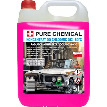 Náplň do chladiče a ostřikovače Koncentrát chladicí kapaliny Pure Chemical -80°C 5 l