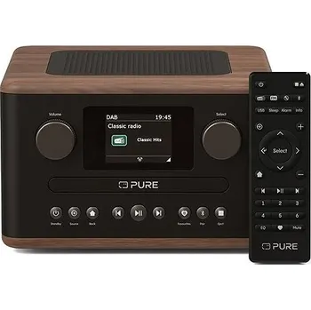 CD přehrávač PURE Classic C-D4 černá/ořech