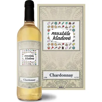 Víno Sablio Bílé víno Neustále hladová: 0,75 l