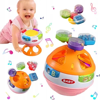 Hračka pro nejmenší INTERAKTIVNÍ MULTIFUNKČNÍ SENZORICKÁ HRAČKA PRO DĚTI - TŘÍDIČ TVARŮ