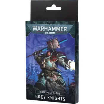 Příslušenství k deskovým hrám Warhammer 40k - Datasheet Cards: Grey Knights (English; NM)