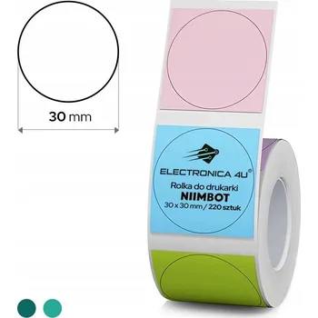 Samolepící etiketa Samolepicí etikety samolepky termální pro termotransfer tiskárny Niimbot M2 31x31