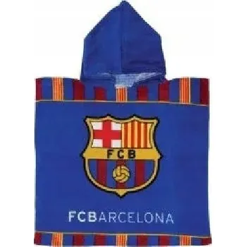 FC Barcelona pončo bavlna, ručník s kapucí FC Barcelona