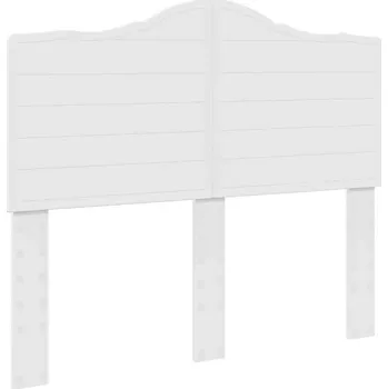 Čelo postele s čelo Bílá 120 cm Kompozitní dřevo