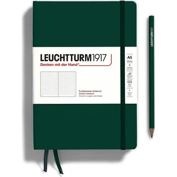 Blok Notes A5 Leuchtturm1917 zelený